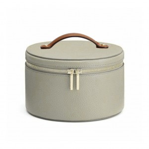 TRUST-U Cross-border PU Leather Handheld Makeup Bag Portable Large Capacity Cosmetic Storage Bag High-end Luxury Leather Bag