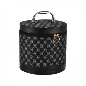 TRUST-U Kosmetyske tas mei grutte kapasiteit, heechweardich gefoel, wetterdicht, multifunksjonele opslach en spegel