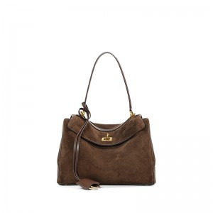 TRUST-U Ženska torba od mekane kože, crossbody torba, nova torba za ispod pazuha iz 2024. godine, niša, visokokvalitetna, sense torba za putovanje velikog kapaciteta