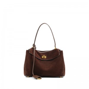 TRUST-U Ženska torba od mekane kože, crossbody torba, nova torba za ispod pazuha iz 2024. godine, niša, visokokvalitetna, sense torba za putovanje velikog kapaciteta