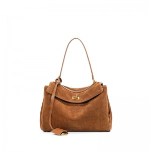 TRUST-U Ženska torba od mekane kože, crossbody torba, nova torba za ispod pazuha iz 2024. godine, niša, visokokvalitetna, sense torba za putovanje velikog kapaciteta