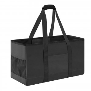 Trust-U Foldable Oxford Cloth Outdoor Tool Storage Basket, Large Capacity for Home and Picnic