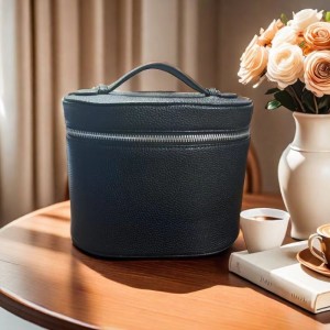 Rentas sempadan Baru Popular PU Kulit Pembahagi Boleh Tanggal Beg Peralatan Mandi Beg Simpanan Mudah Alih untuk Beg Kosmetik Perjalanan Perniagaan