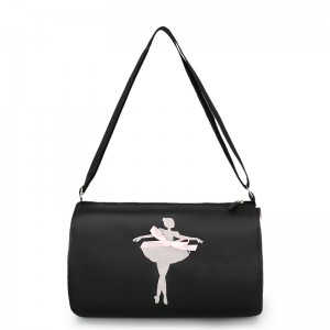 TRUST-U Dance bag កាបូបស្ពាយរាំមួយស្មាមួយរបស់កុមារថ្មី កាបូបសាលារាំរបាំបាឡេឡាទីនបោះពុម្ពក្មេងស្រី កាបូបរាំព្រះនាង