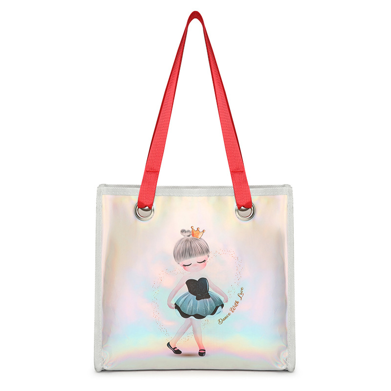 TRUST-U டான்ஸ் பேக் புதிய குழந்தைகளுக்கான டான்ஸ் பேக் ஒரு தோள்பட்டை குறுக்கு உடல் நடன பை பெரிய கொள்ளளவு சேமிப்பு பை