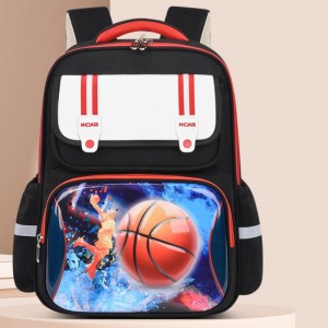 TRUST-U Elementary school cartoon schoolbag male 1-3-6 grade light casual girls backpack backpack