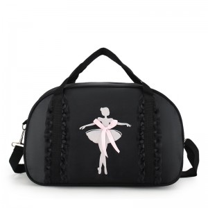 TRUST-U Dance bag កាបូបស្ពាយរាំមួយស្មាមួយរបស់កុមារថ្មី កាបូបរាំរបាំបាឡេឡាទីន កាបូបក្មេងស្រីព្រះនាង